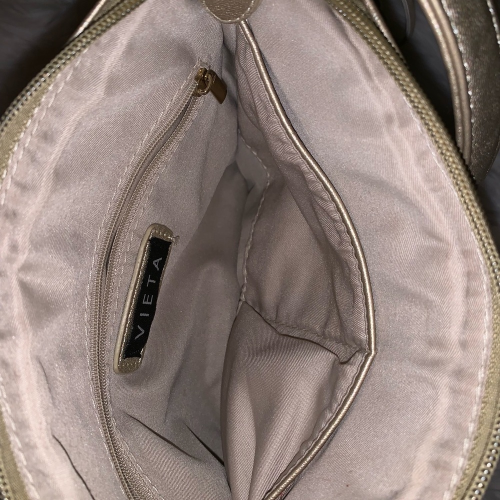 Gold Rhinestone Fringe Purse - Picture 3 of 3